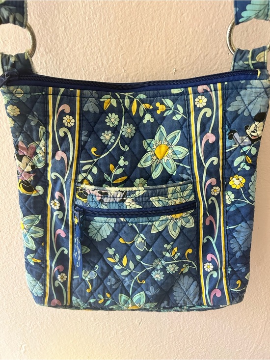 Vera Bradley Handbags - “Dreaming with Mickey” Disney Vera Bradley Blue Quilted Crossbody Bag